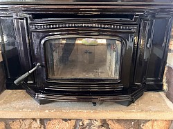 Wood burning insert cleaning, Pinconning mi