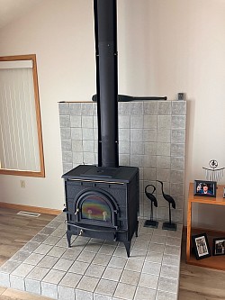 Wood Burner Cleaning, Munger Mi